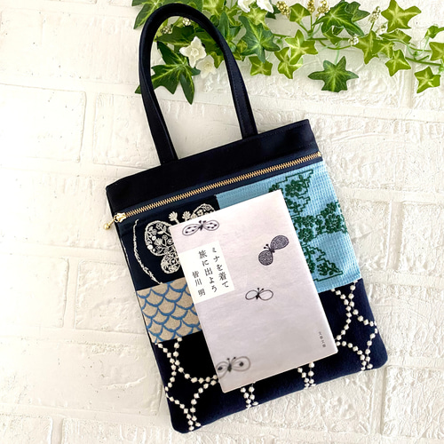 ミナペルホネン パッチワーク バッグ minaperhonen エコバッグ・サブ