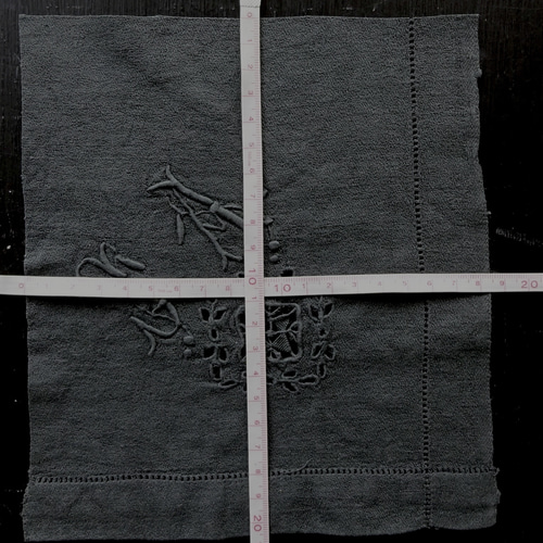 129】たくさん 15枚！フランス アンティーク 手刺繍 イニシャル モノグラム 129】たくさん 15枚！フランス アンティーク 手刺繍 イニシャル