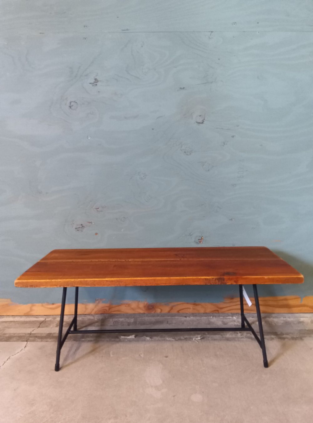 ミニテーブル アイアン脚 天然木 インダストリアル コンパクト サイドテーブル ナイトテーブル コンソール プランター台