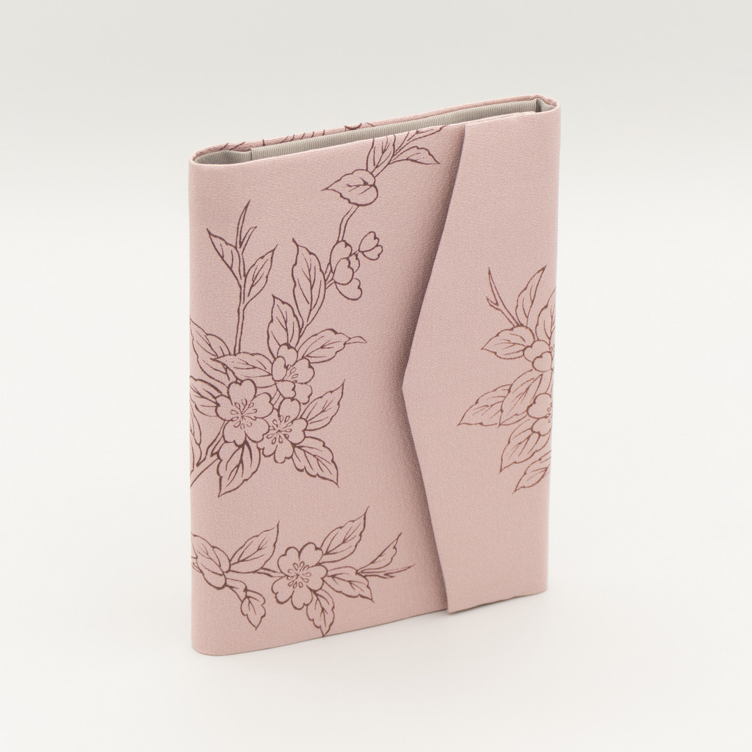 京友禅　お薬手帳ケース『TONE & TONE』　さくら