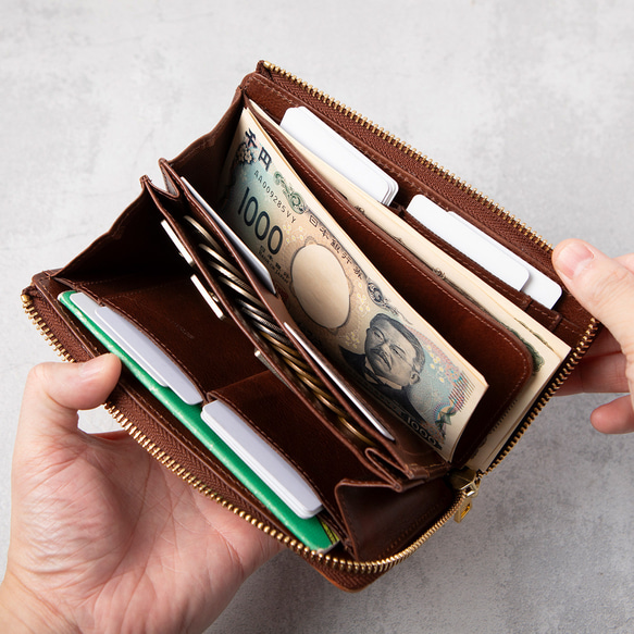 期間限定SALE TIDY2.0 Rétro 長財布 本革 レトロ おすすめ メンズ レディース JAW042 9枚目の画像