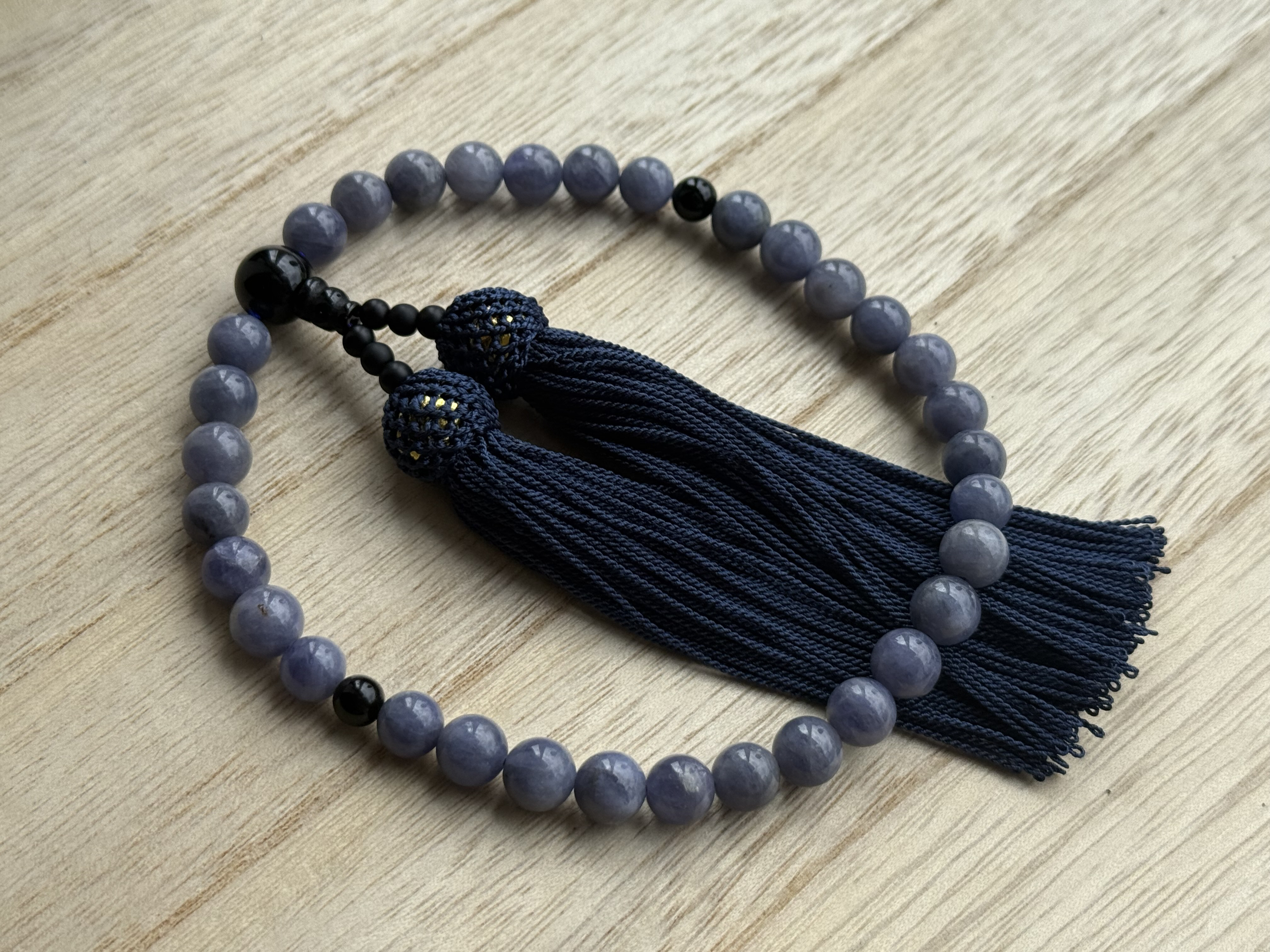 全宗派共通・略式念珠・数珠・アイオライト