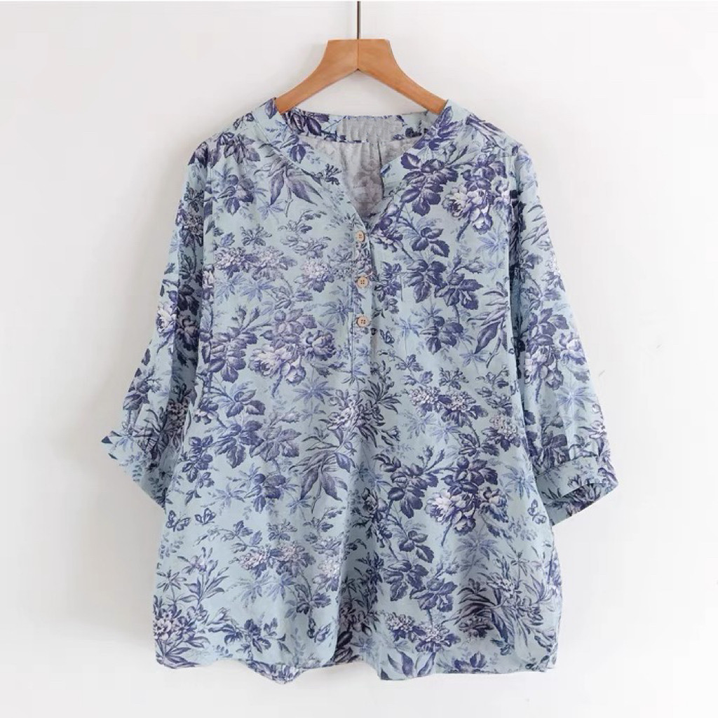 ブラウス / トップス/ シャツ/レディース/ 日常 /夏/綿麻
