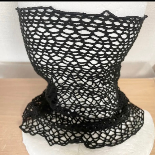 2色セット綿100%コットンニットイタリア製生地ホワイトネット  