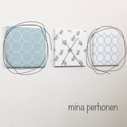 mina perhonen ミナペルホネン ファブリックパネル 3点セット