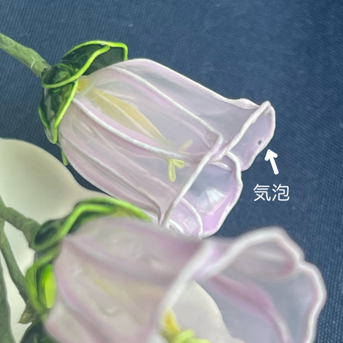 カンパニュラ 枯れないお花 アメリカンフラワー ディップフラワー