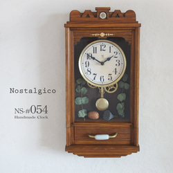 BOX ART CLOCK M002 箱の中の世界、時を味わい楽しむ時計 ARTな