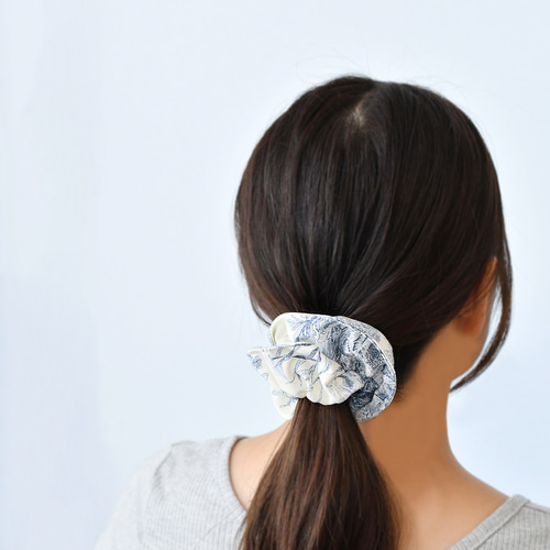 トワルドジュイシュシュセット スカイブルー シュシュ tassel de sica
