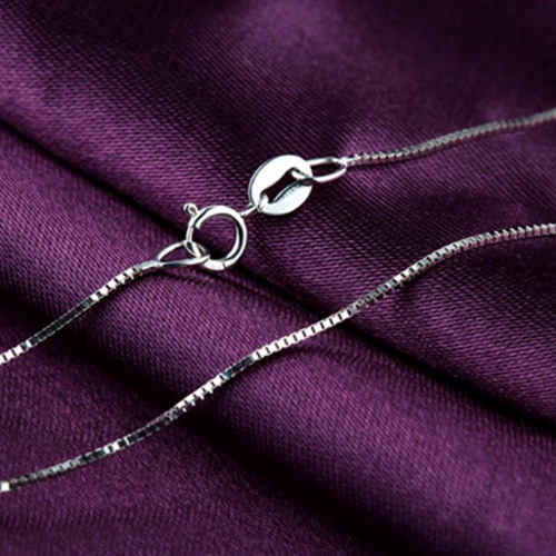 18K18ネックレスチェーンau750Boxチェーン18金K18ボックスチェーン