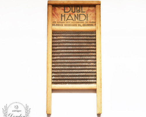 DUBL HANDI / ヴィンテージ ウォッシュボード（洗濯板）【sa678