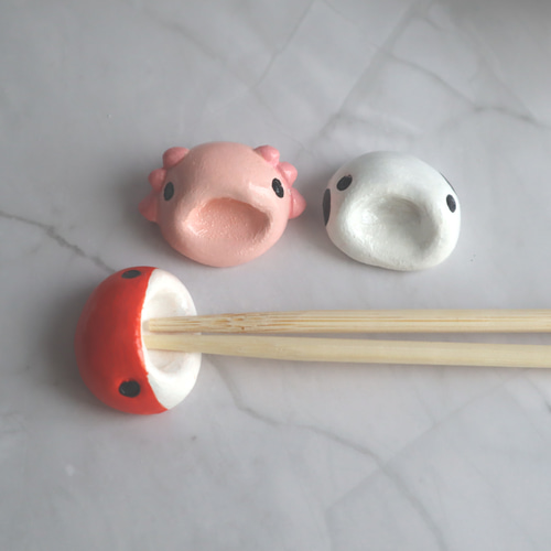 手作り陶器　手描き模様の箸置き♡42セット売り  U-21  ハンドメイド 楽天市場】職人 手作り シマエナガ 箸置き 2個 セット しまえな