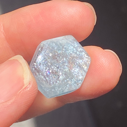 天然シンデレラアクアマリンルース12.550ct