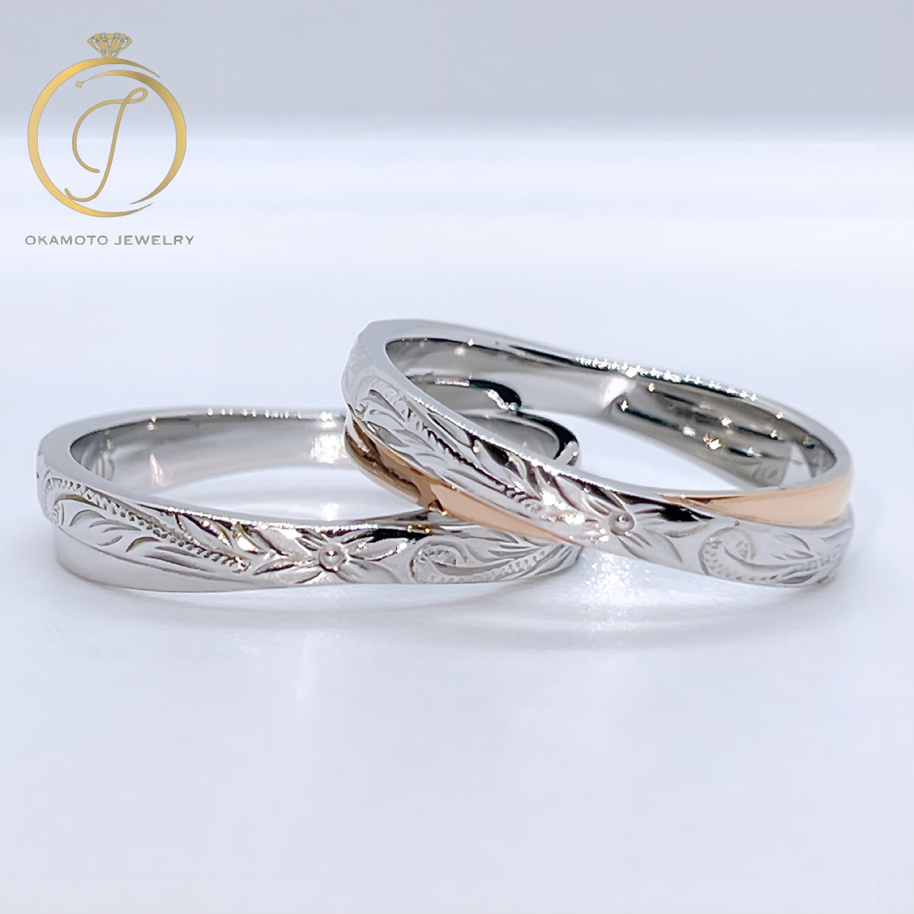 purumeria ring.(ハワイアンジュエリー)アレルギー対策・つけっぱなし・お手入れ不要