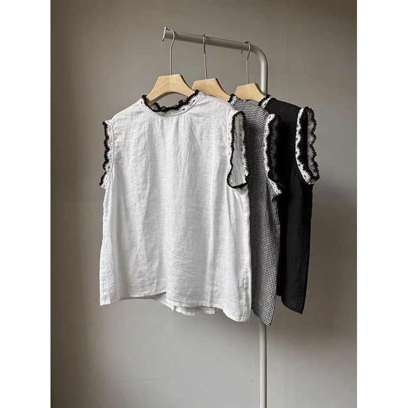 ヴィンテージな高級感のノースリーブベスト【返品・交換可】品質最優先25-165