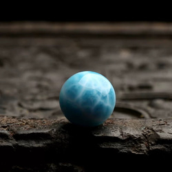 9mm 海紋石（ラリマー）ラスト14点「3日内発送」 単珠 一粒の珠