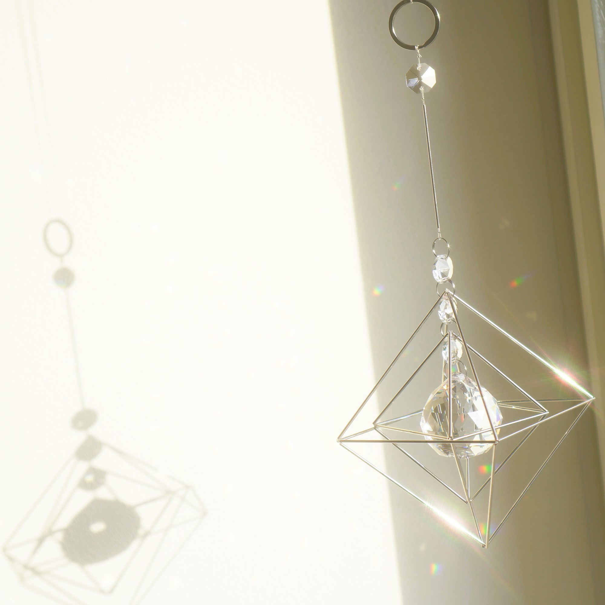 Crystal Himmeli ✧ 一番星 / サンキャッチャー / モビール / ヒンメリ【受注生産】