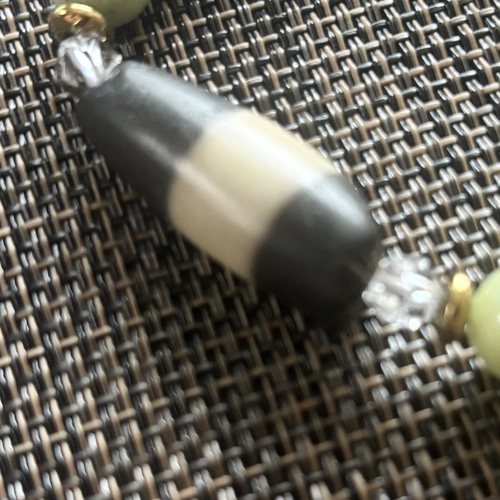 特別出品 開光 白黒線天珠 ブレスレット dzi ＊ ΚΑйON ＊ 通販
