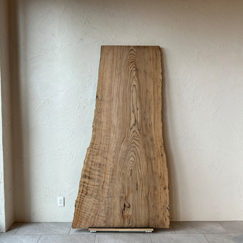 希少材】屋久杉 一枚板 高周波プレス済み 虎杢目 Lサイズ 幅：約2100mm