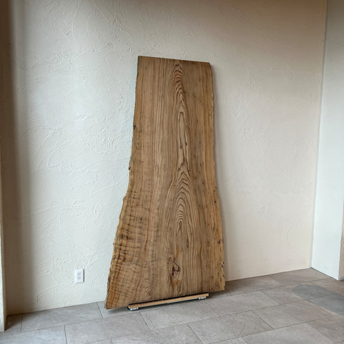 希少材】屋久杉 一枚板 高周波プレス済み 虎杢目 Lサイズ 幅：約2100mm