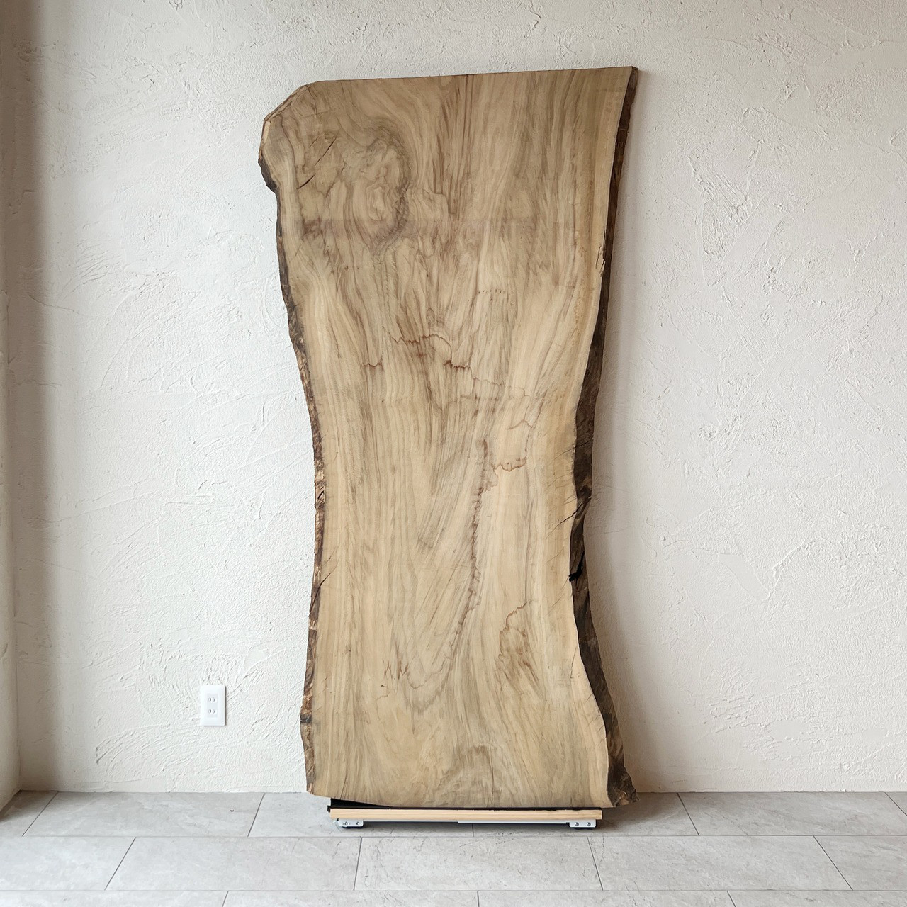 【オーダーメイド】クス 楠 一枚板 高周波プレス済み Lサイズ 幅：約2025mm×奥行：約980mm(最大)