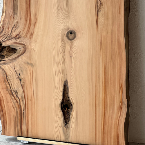 希少材】屋久杉 一枚板 高周波プレス済み 虎杢目 Lサイズ 幅：約2100mm