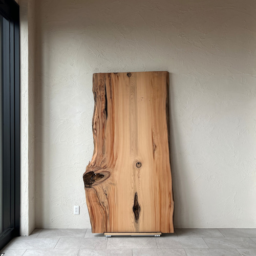 希少材】屋久杉 一枚板 高周波プレス済み 虎杢目 Lサイズ 幅：約2100mm