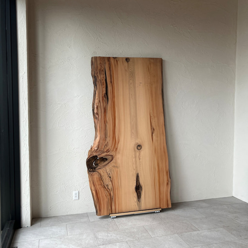 希少材】屋久杉 一枚板 高周波プレス済み 虎杢目 Lサイズ 幅：約2100mm