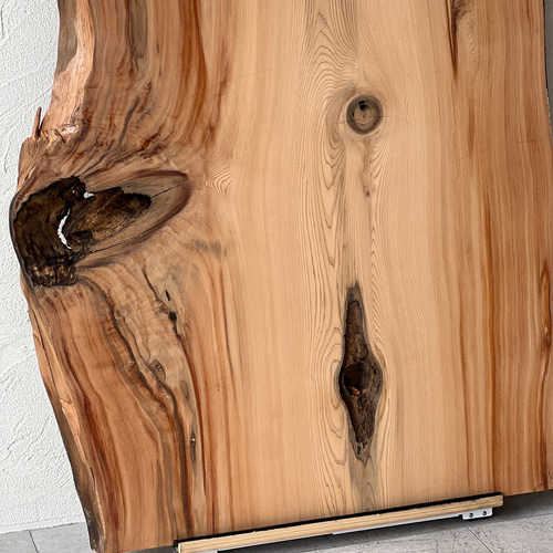 希少材】屋久杉 一枚板 高周波プレス済み 虎杢目 Lサイズ 幅：約2100mm