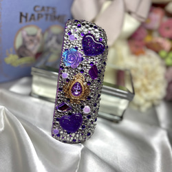 IQOSデコケース全面デコ パープル♡ 61b0425dbd6d636dfce23eb68e610e