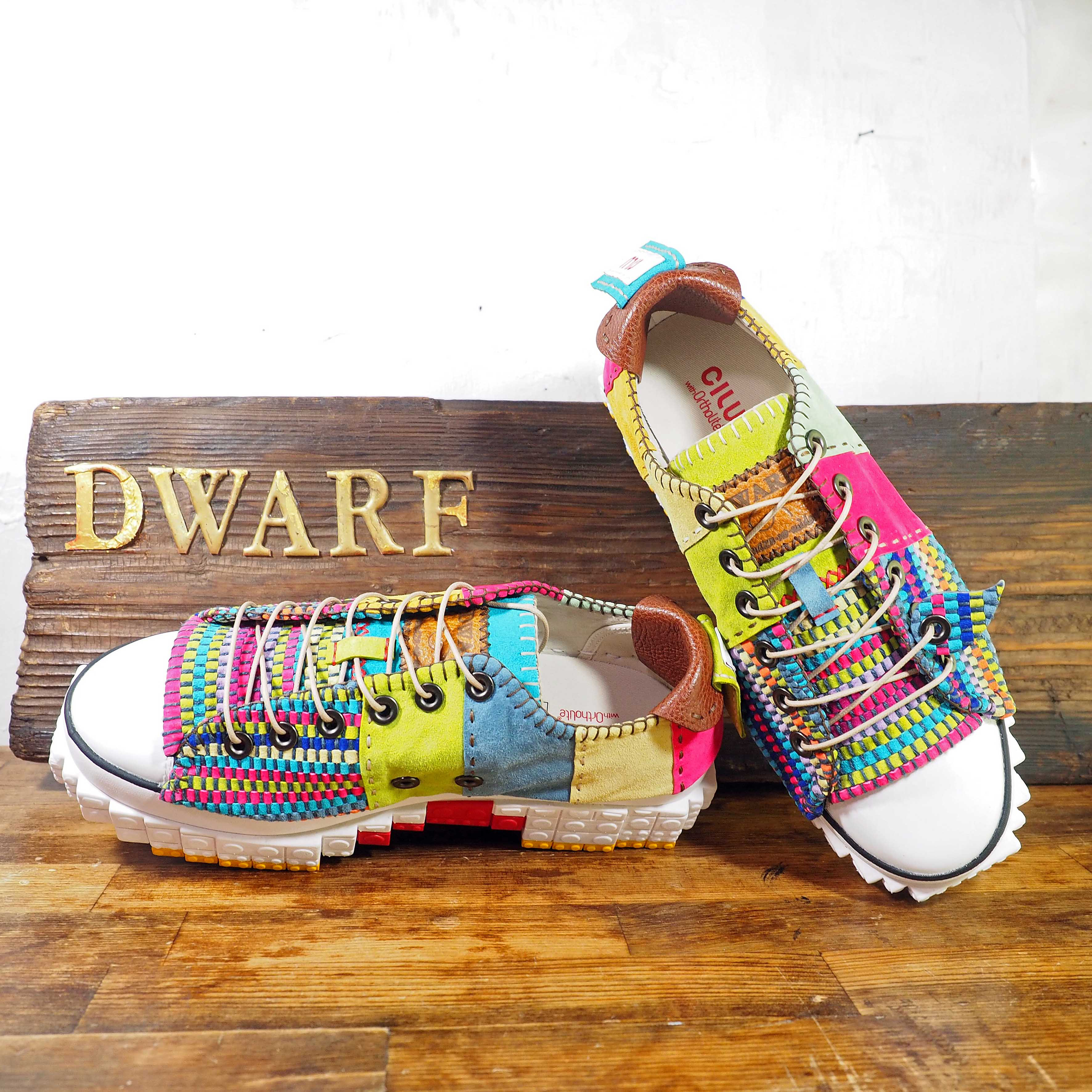 【受注制作】織り革靴 HAZEL LOW ヒールガード付き