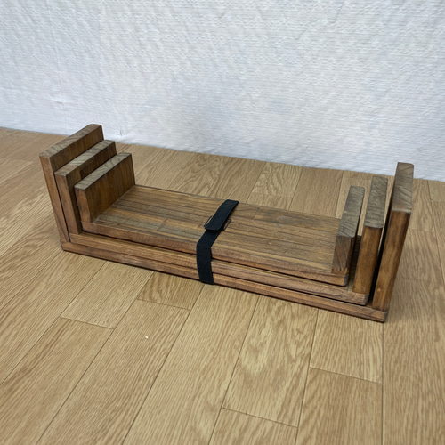 コの字ラック3点セット】刻印サービス/ディスプレイ台/イベント什器