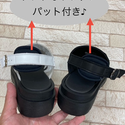 【'25夏物新作第2弾！】牛革×ストレッチメッシュサンダル♪連日の猛暑にコレ！5102 10枚目の画像