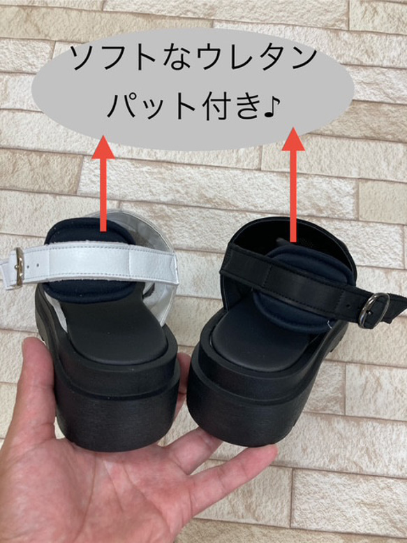 【'25夏物新作第2弾！】牛革×ストレッチメッシュサンダル♪連日の猛暑にコレ！5102 10枚目の画像