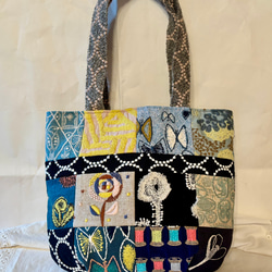 ⚮̈ミナペルホネン tambourine yellow 楕円底トート トートバッグ