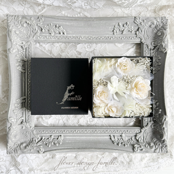 オーダー フラワーボックス 【 Fleur Bijou -フルール ビジュー- 】お花の宝石 ｜ プレゼント インテリア 14枚目の画像
