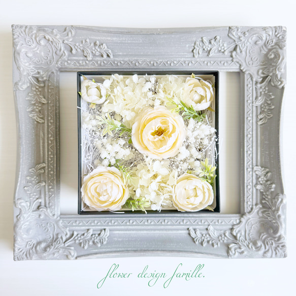オーダー フラワーボックス 【 Fleur Bijou -フルール ビジュー- 】お花の宝石 ｜ プレゼント インテリア 16枚目の画像