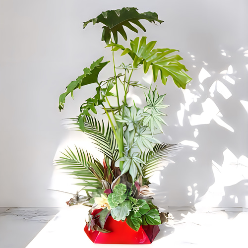 光触媒　人工観葉植物　ウォールグリーン　フェイクグリーン　セロームアレンジ87 光触媒 人工観葉植物 ウォールグリーン フェイクグリーン