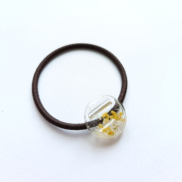 5周記念福袋SALE　〜夏めくオレンジアクセサリー4点セット〜　太陽　コスモス　秋桜　クリア　レジン　花　アクリル　青 11枚目の画像