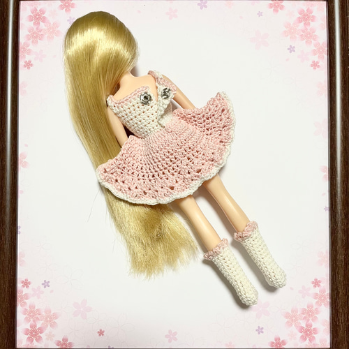 リカちゃんハンドメイド服　みけねこ みけねこ様専用 リカちゃんの服 ハンドメイド 弱かっ