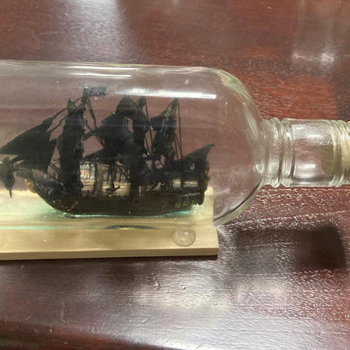 ボトルシップ】ブラックパール号 立体・オブジェ くっか 通販 19542554