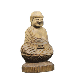 Y2293-28 仏教 木彫り 円空仏 義刀作 高さ29㎝　I Y2293-28 仏教 木彫り 円空仏 義刀作 高さ29㎝ I - メルカリ