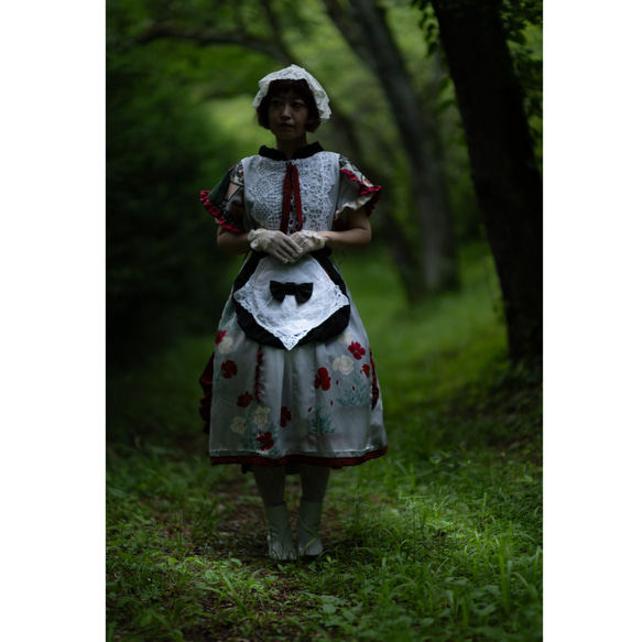 花びらのワンピース　エプロンのみ 花びらのワンピース エプロンのみ