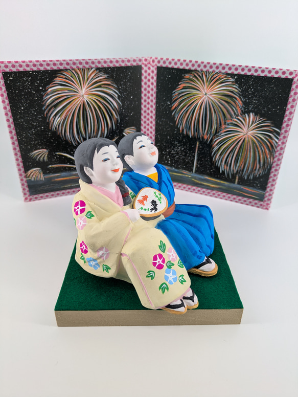 花火大会のひととき 2枚目の画像