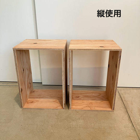 【送料無料】自由にレイアウトできる多機能シェルフボックス 5枚目の画像