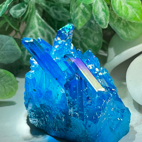 アクアオーラ オーラ水晶 クリスタル クラスター 原石 その他置物 東洋