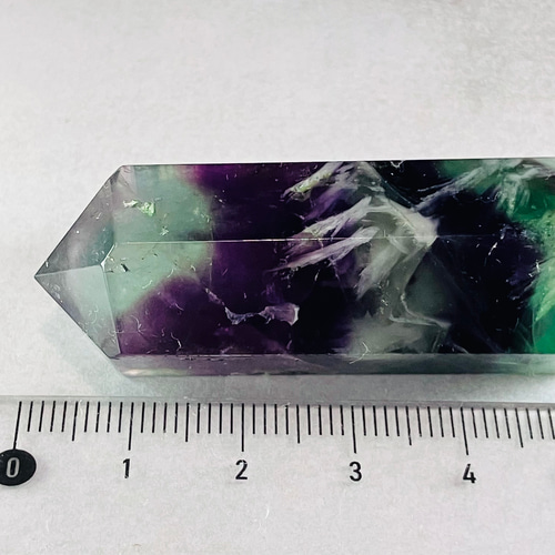 エンジェルフェザー フローライト マルチカラー 蛍石 ポイント 原石