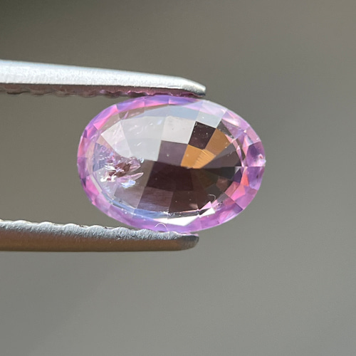 ピンクサファイアルース 0.9ct Natural pink Sapphire ネックレス
