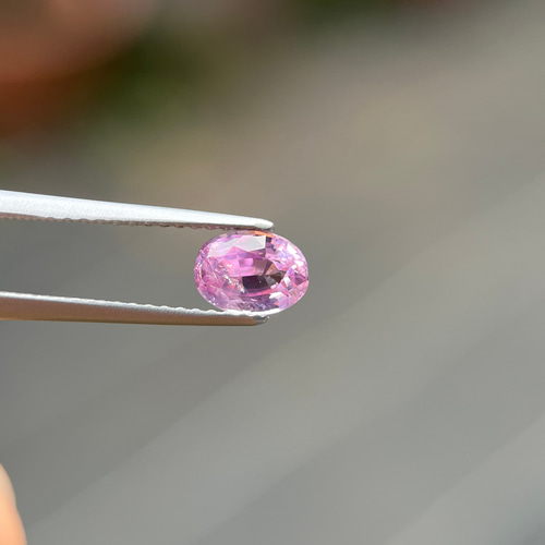 ピンクサファイアルース 0.9ct Natural pink Sapphire ネックレス