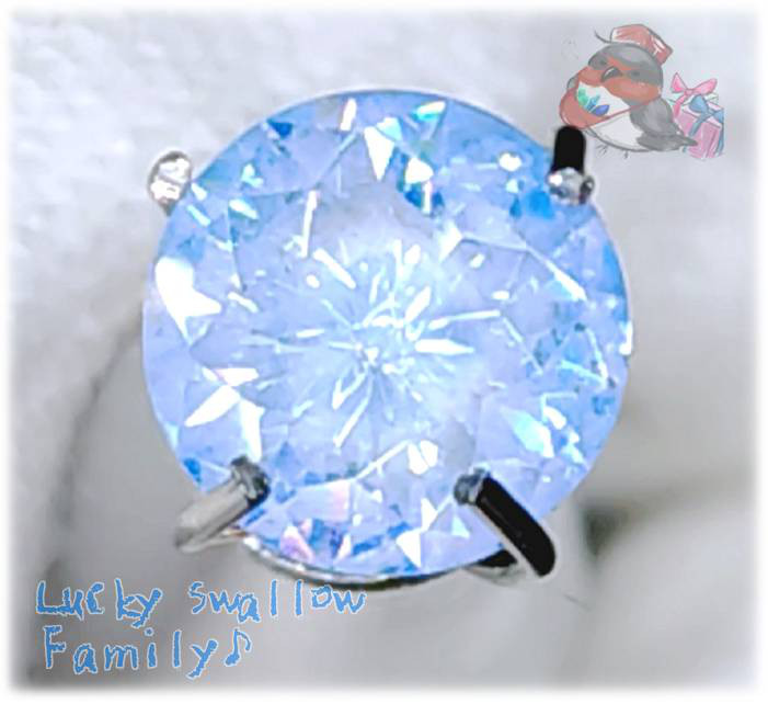 ◆ 1点もの ” 幻想鉱石：寒冷石レティホワイトロック ” 高級品 6 mm ラウンド 人工強化ジルコニア 7019