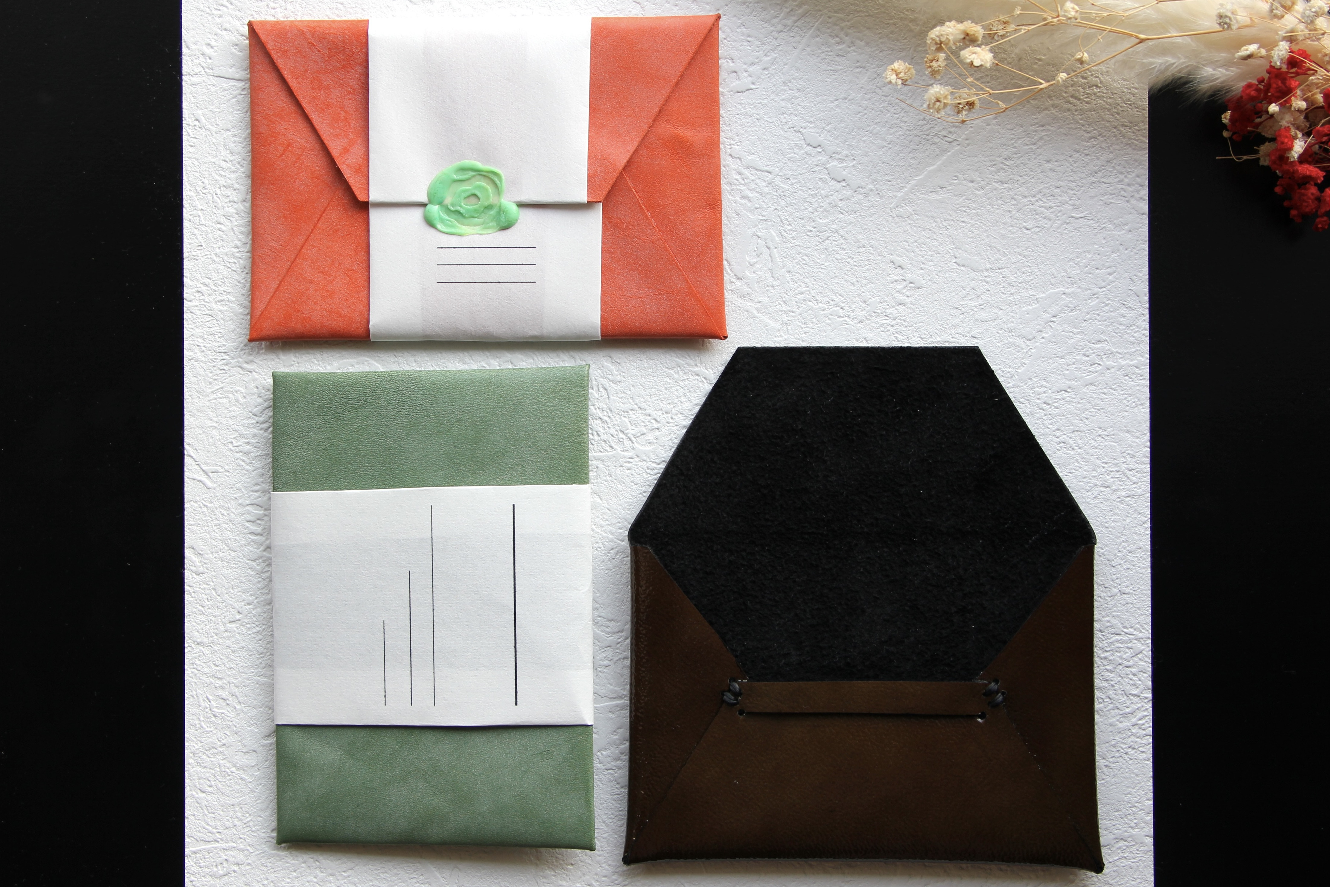 【Répétune】vol.7：Feuillade｜綴りの小径　【本革製封筒】